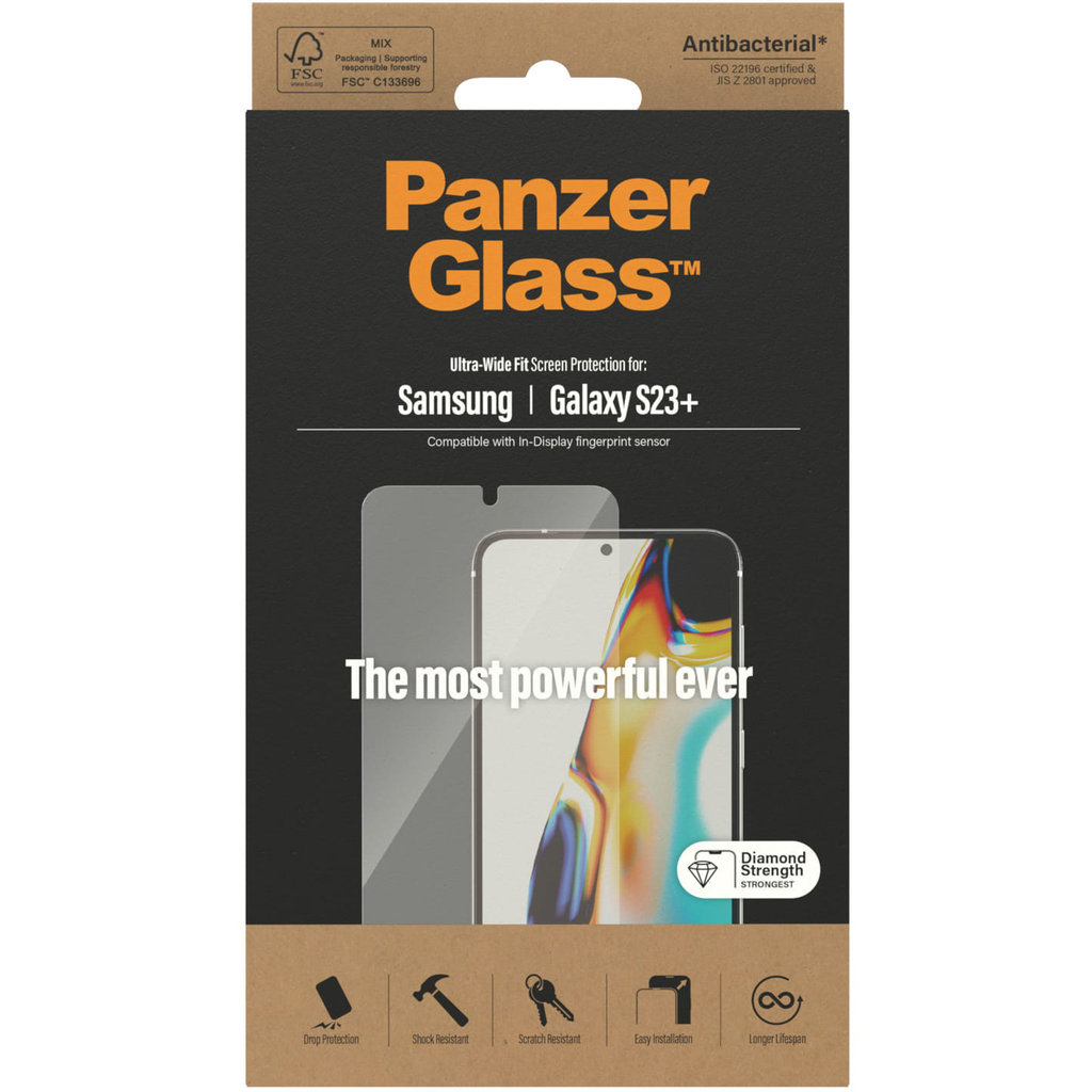 PanzerGlass Samsung Galaxy S23 Plus UWF Super+ Glass AB