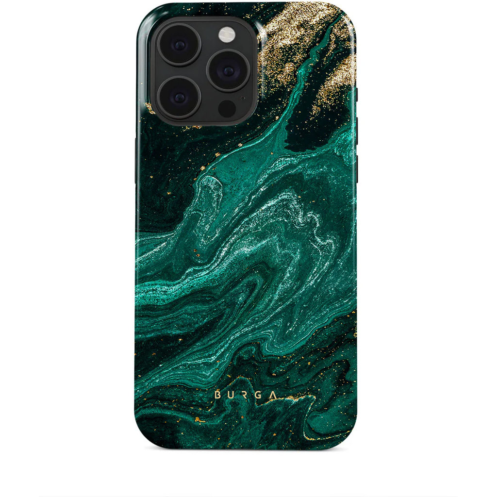 Burga Tough MagSafe Case Apple iPhone 15 Pro - Emerald Pool