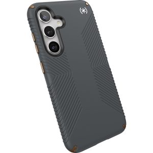 Speck Presidio2 Grip Samsung Galaxy S24 Charcoal Grey - with Microban
