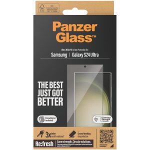 PanzerGlass Samsung Galaxy S24 Ultra 5G Ultra-Wide Fit Refresh with EasyAligner