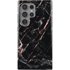 Burga Tough Case Samsung Galaxy S24 Ultra - Rose Gold Marble