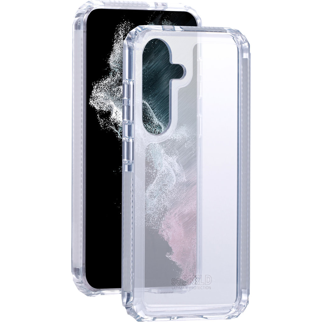 SoSkild Samsung Galaxy S24 Plus Defend 2.0 Heavy Impact Case Transparent