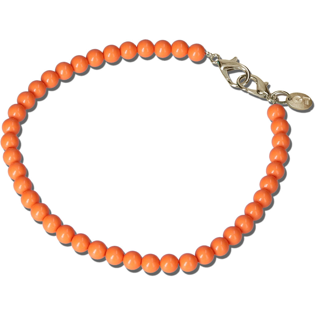 Casetastic Wrist band Beads - Orange (30cm)