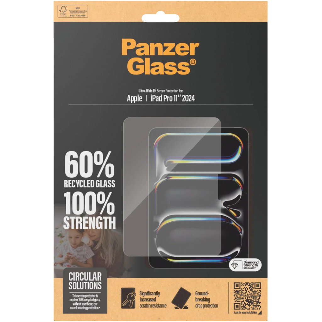 PanzerGlass Apple iPad Pro 11 (2024) Ultra-Wide Fit