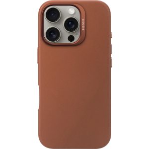 Decoded Leather Backcover Apple iPhone 16 Pro Tan