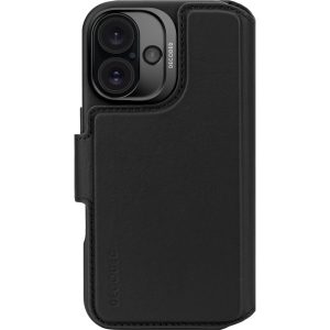 Decoded Leather Detachable Wallet Apple iPhone 16 Black
