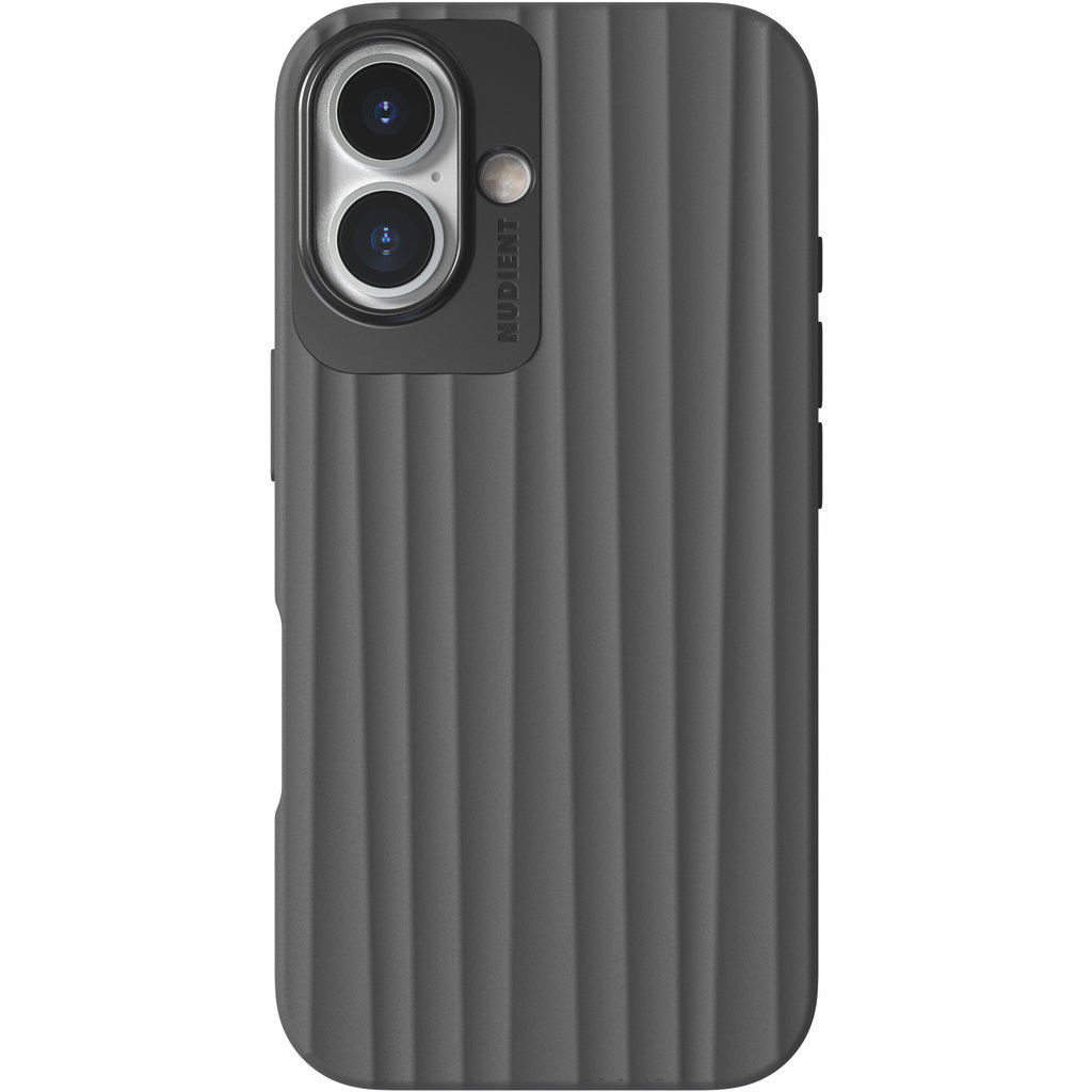 Nudient Bold MagSafe Case Apple iPhone 16 Storm Black