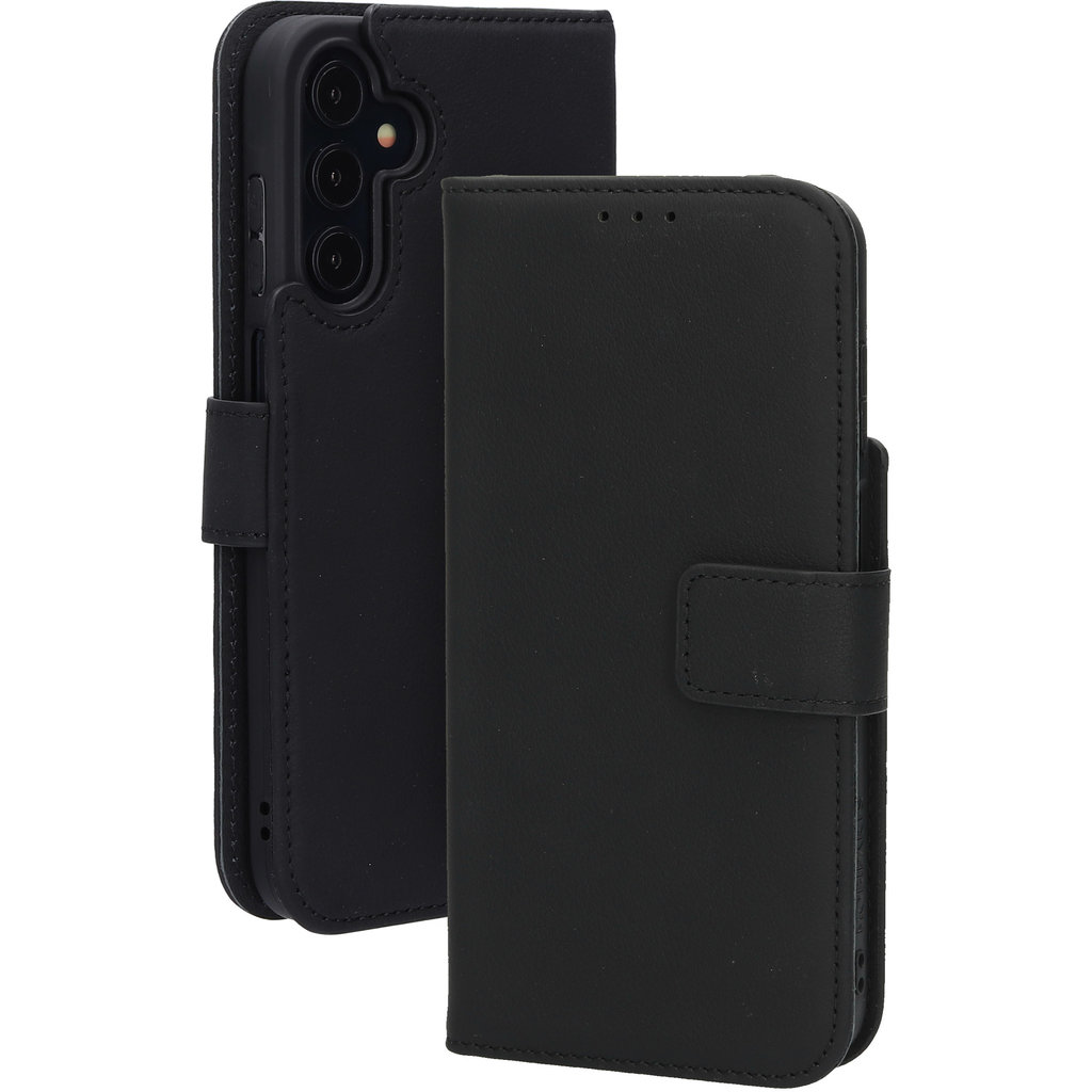 Mobiparts Leather Wallet Case Samsung Galaxy A15 Black