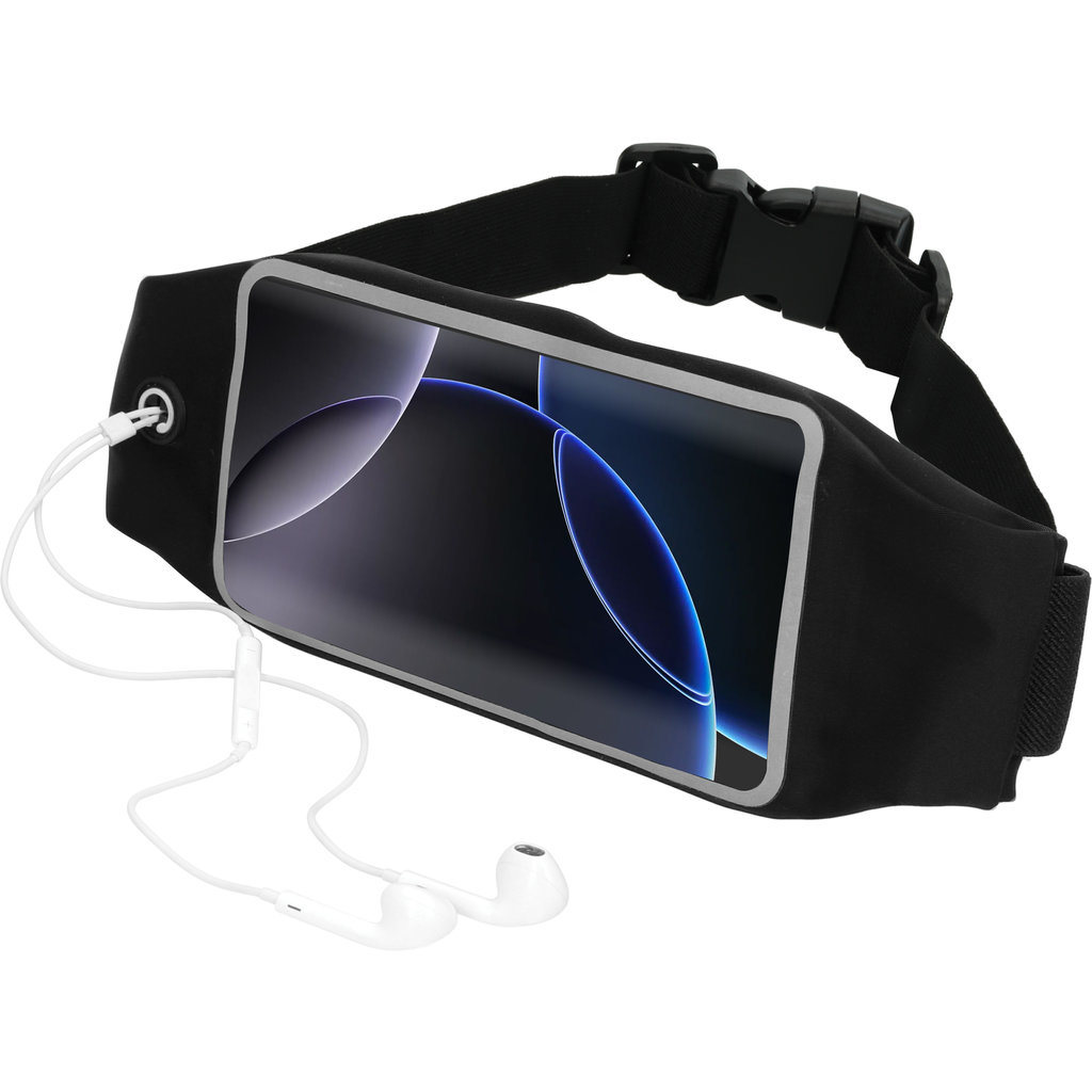 Mobiparts Comfort Fit Sport Belt Apple iPhone 16 Pro Max Black