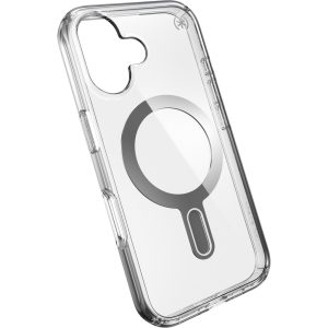 Speck Presidio Perfect Clear + ClickLock Apple iPhone 16 Clear - with Microban