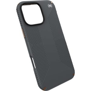 Speck Presidio2 Grip Apple iPhone 16 Pro Max Charcoal Grey - with Microban