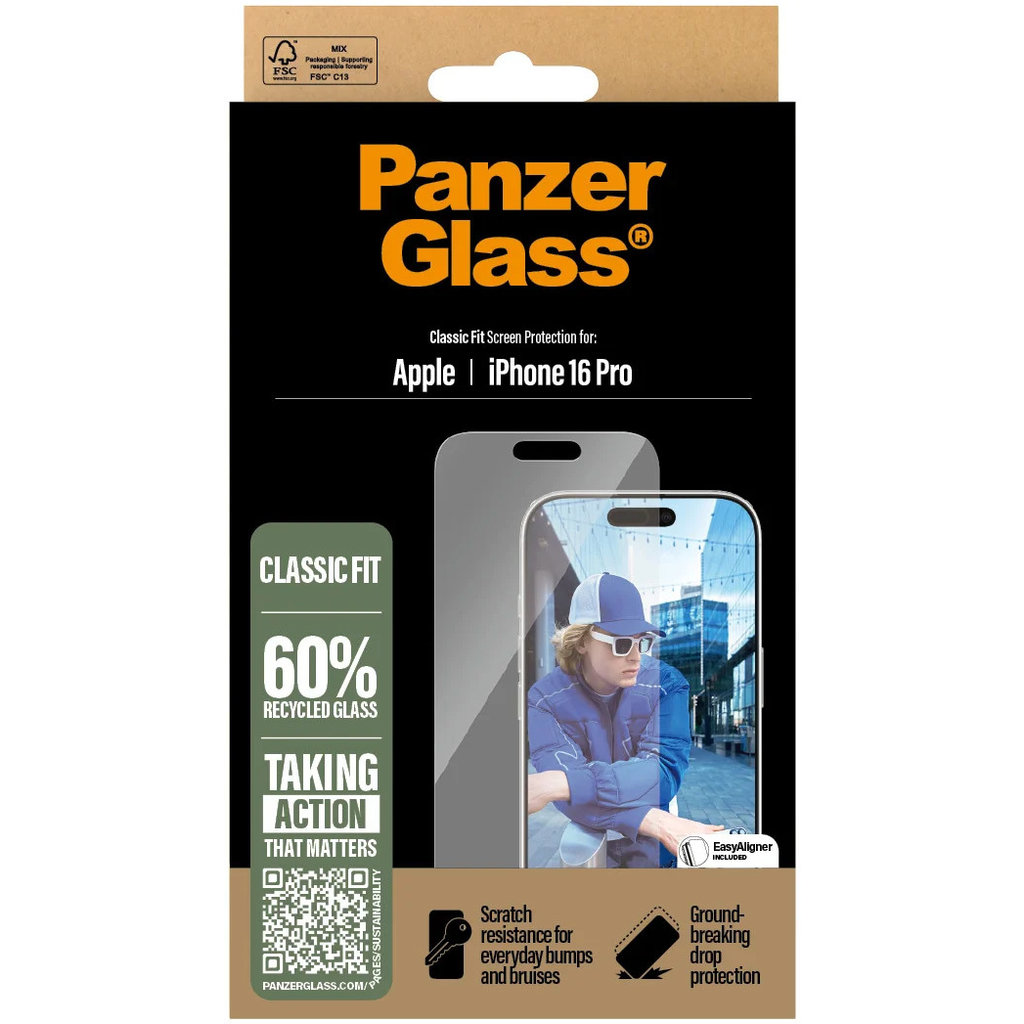 Panzerglass Apple iPhone 16 Pro - Classic Fit