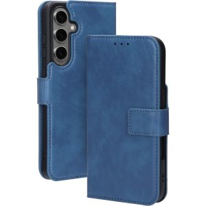 Mobiparts Classic Wallet Case Samsung Galaxy S24 FE Steel Blue