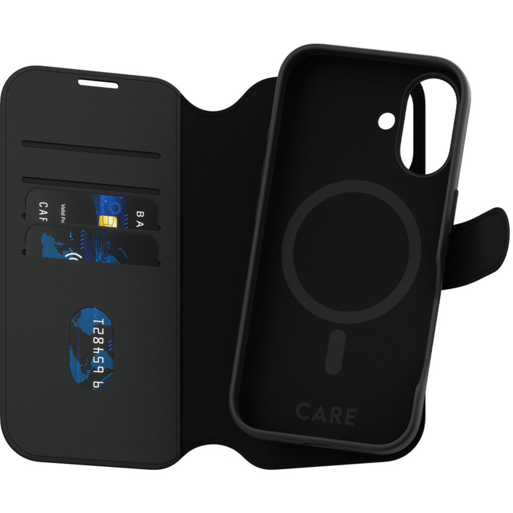 CARE by PanzerGlass Feature Case Tango Two-in-One Wallet w. MagSafe iPhone 16