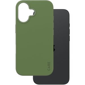 CARE by PanzerGlass Fashionable Case Green w. MagSafe iPhone 16