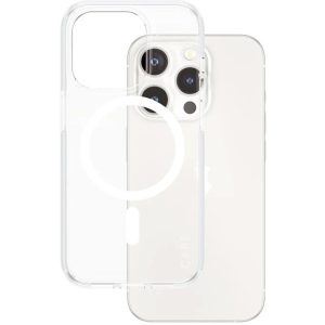 CARE by PanzerGlass Flagship Case Transparent Urban Combat w. White MagSafe iPhone 15 Pro