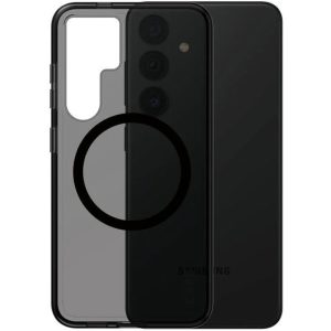 CARE by PanzerGlass Flagship Case Transparent Urban Combat w. Black QI Module Samsung S24