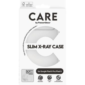 CARE by PanzerGlass Fashionable Case Transparent X-Ray Soft Basic Google Pixel 9/9 Pro