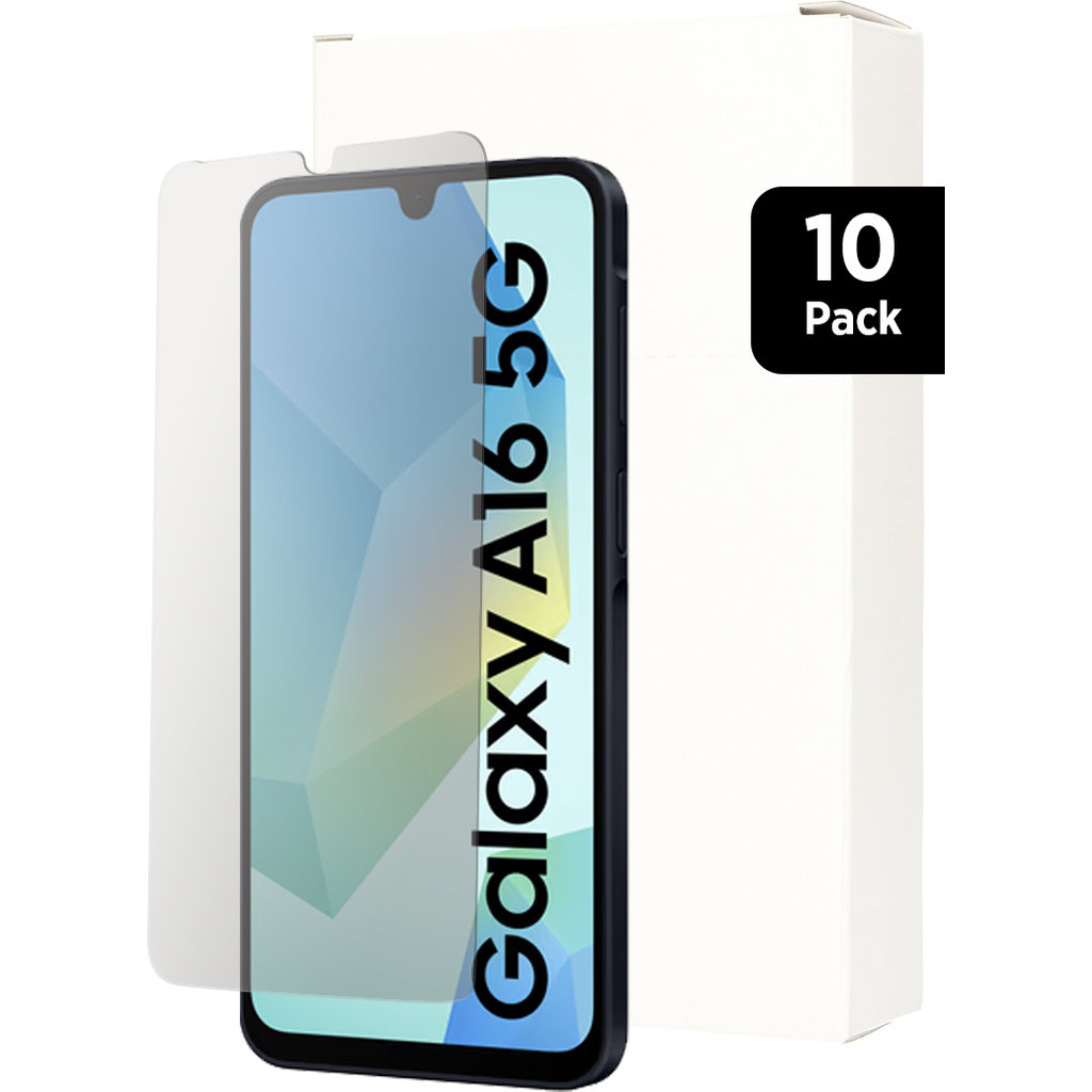 Mobiparts Regular Tempered Glass Samsung Galaxy A16 - 10 Pack