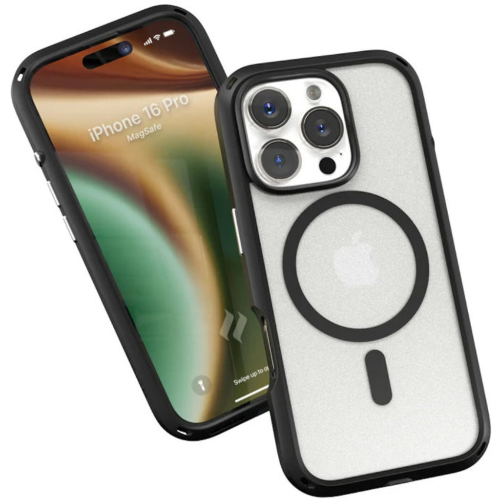 Catalyst Influence Case Apple iPhone 16 Pro MagSafe Compatible Stealth Black