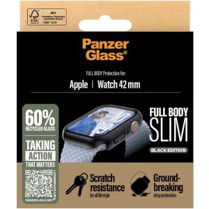 PanzerGlass Full Body Snappie Apple Watch 10 42mm - Slim Black