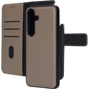 Mobiparts Leather 2 in 1 Wallet Case Samsung Galaxy S25 Taupe