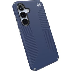Speck Presidio2 Grip + Magnet Samsung Galaxy S25 Coastal Blue - with Microban