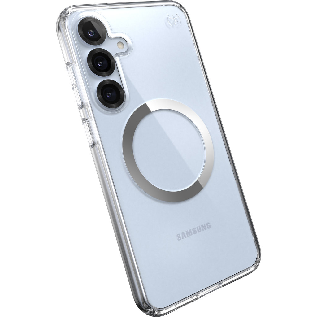 Speck Presidio2 Clear + Magnet Samsung Galaxy S25 Plus - with Microban