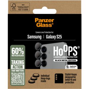 PanzerGlass Hoops Rings Samsung Galaxy S25 Black