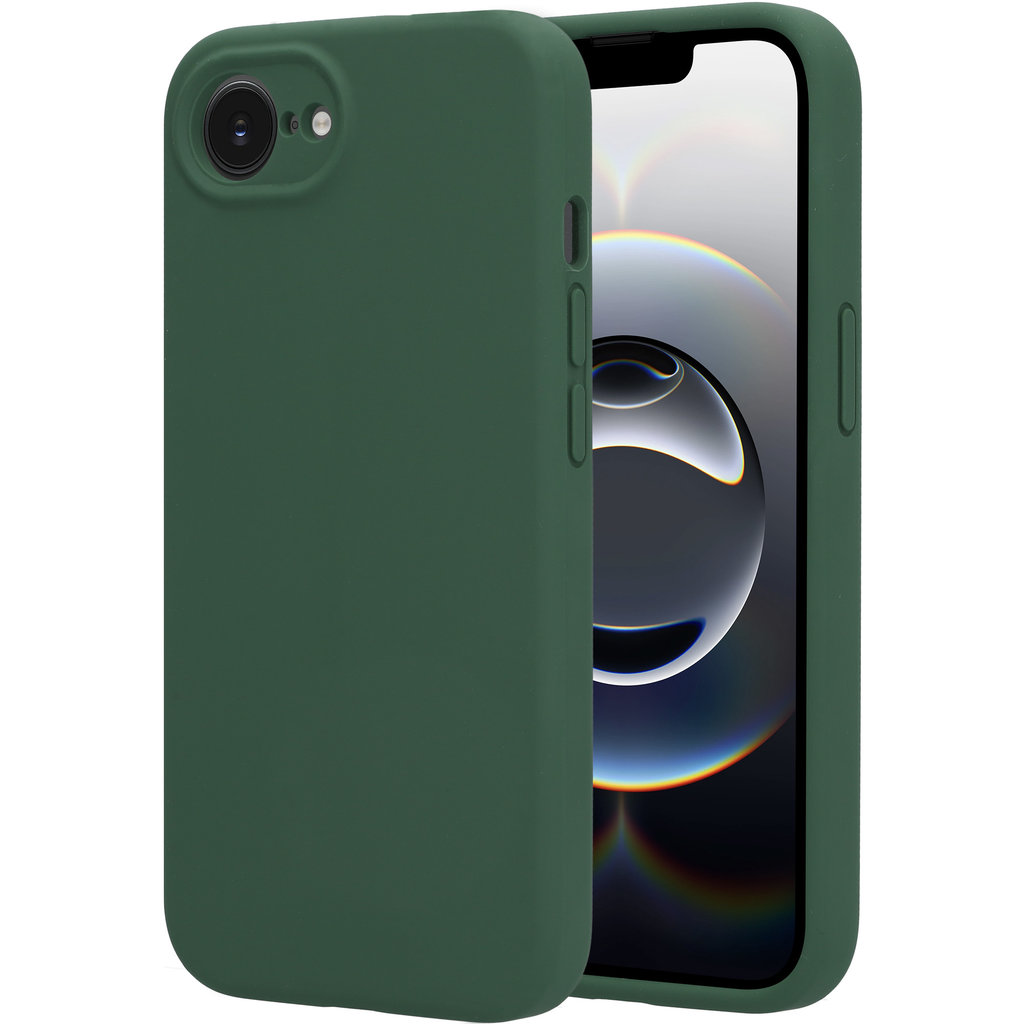 Mobiparts Silicone Cover Apple iPhone 16e Forest Green