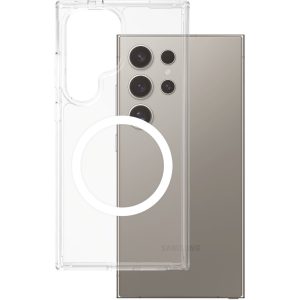 CARE by PanzerGlass Flagship Case Transparent Urban Combat w. White QI Module Samsung S25 Ultra