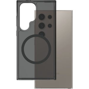 CARE by PanzerGlass Flagship Case Smokey Urban Combat w. Black QI Module Samsung S25 Ultra