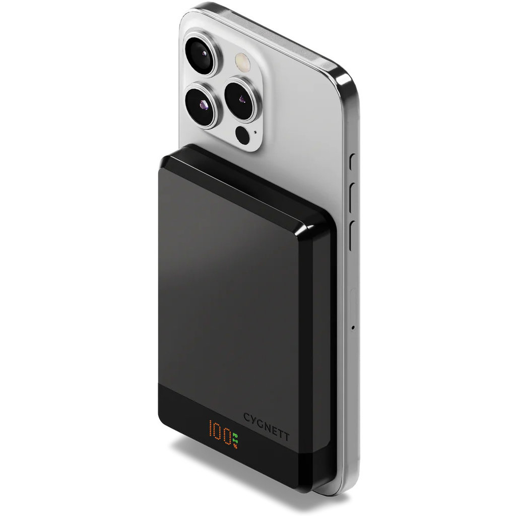 Cygnett MagSlim 10.000mAh Powerbank Black