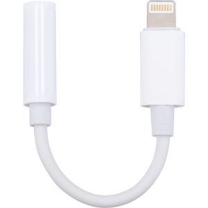 Mobiparts Apple Lightning to 3.5 mm Jack Adapter White (bulk)