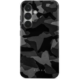 Burga Tough Case Samsung Galaxy S25 - Night Black Camo