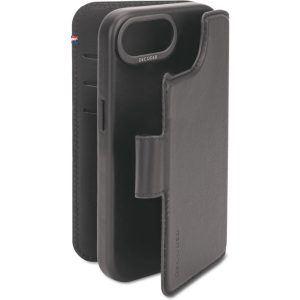 Decoded Leather Detachable Wallet Apple iPhone 16e Black