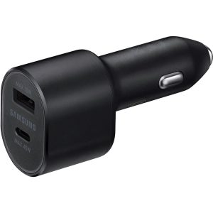 Samsung Dual Port Car Charger 45W/15W incl USB-C to USB-C cable