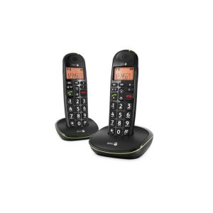 Doro PhoneEasy 100w Duo Dect Black