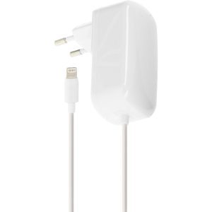 Gecko Travel Charger Apple Lightning 2.1A White