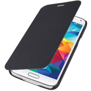 Mobiparts Slim Folio Case Samsung Galaxy S5 Black