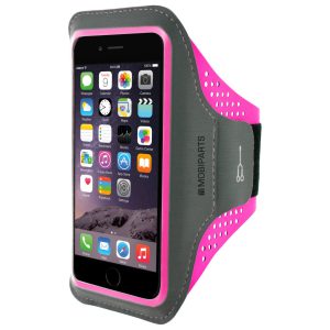 Mobiparts Comfort Fit Sport Armband Size L Neon Pink