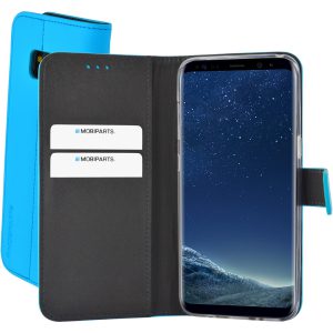 Mobiparts Premium Wallet TPU Case Samsung Galaxy S8 Light Blue