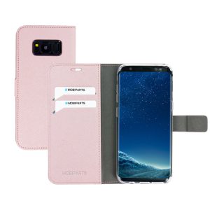 Mobiparts Saffiano Wallet Case Samsung Galaxy S8 Pink