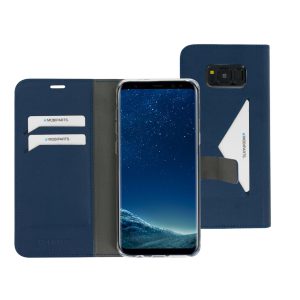 Mobiparts Classic Wallet Case Samsung Galaxy S8 Plus Blue