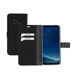 Mobiparts Saffiano Wallet Case Samsung Galaxy S8 Plus Black