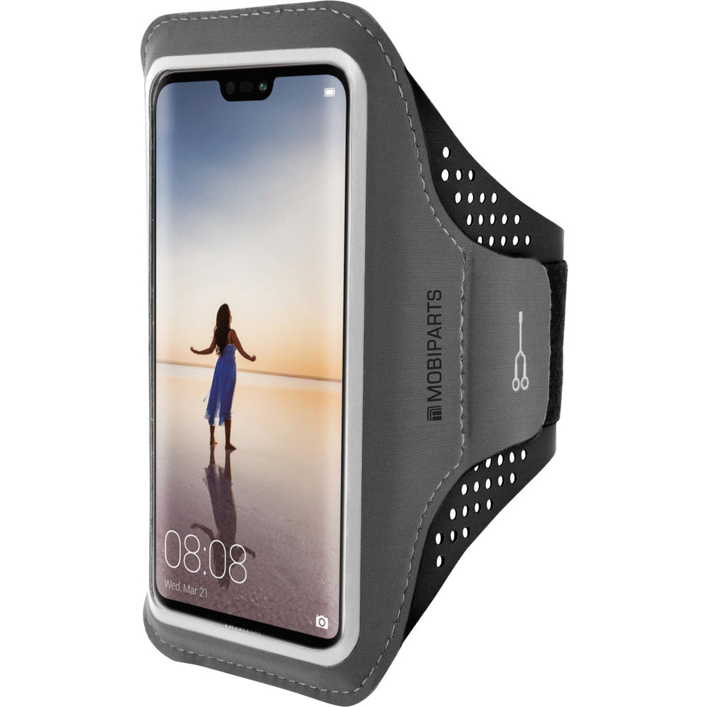 Mobiparts Comfort Fit Sport Armband Huawei P20 Lite Black