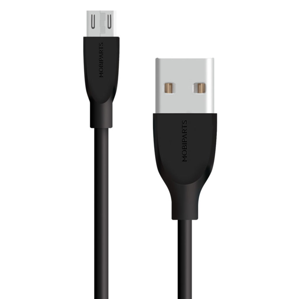 Mobiparts Micro USB to USB Cable 2A 1 m Black