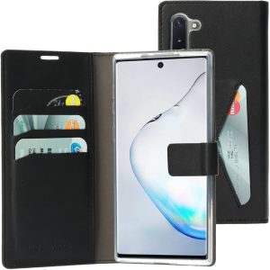 Mobiparts Classic Wallet Case Samsung Galaxy Note 10 Black