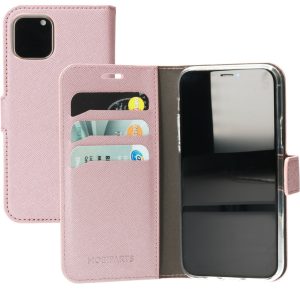 Mobiparts Saffiano Wallet Case Apple iPhone 11 Pro Pink